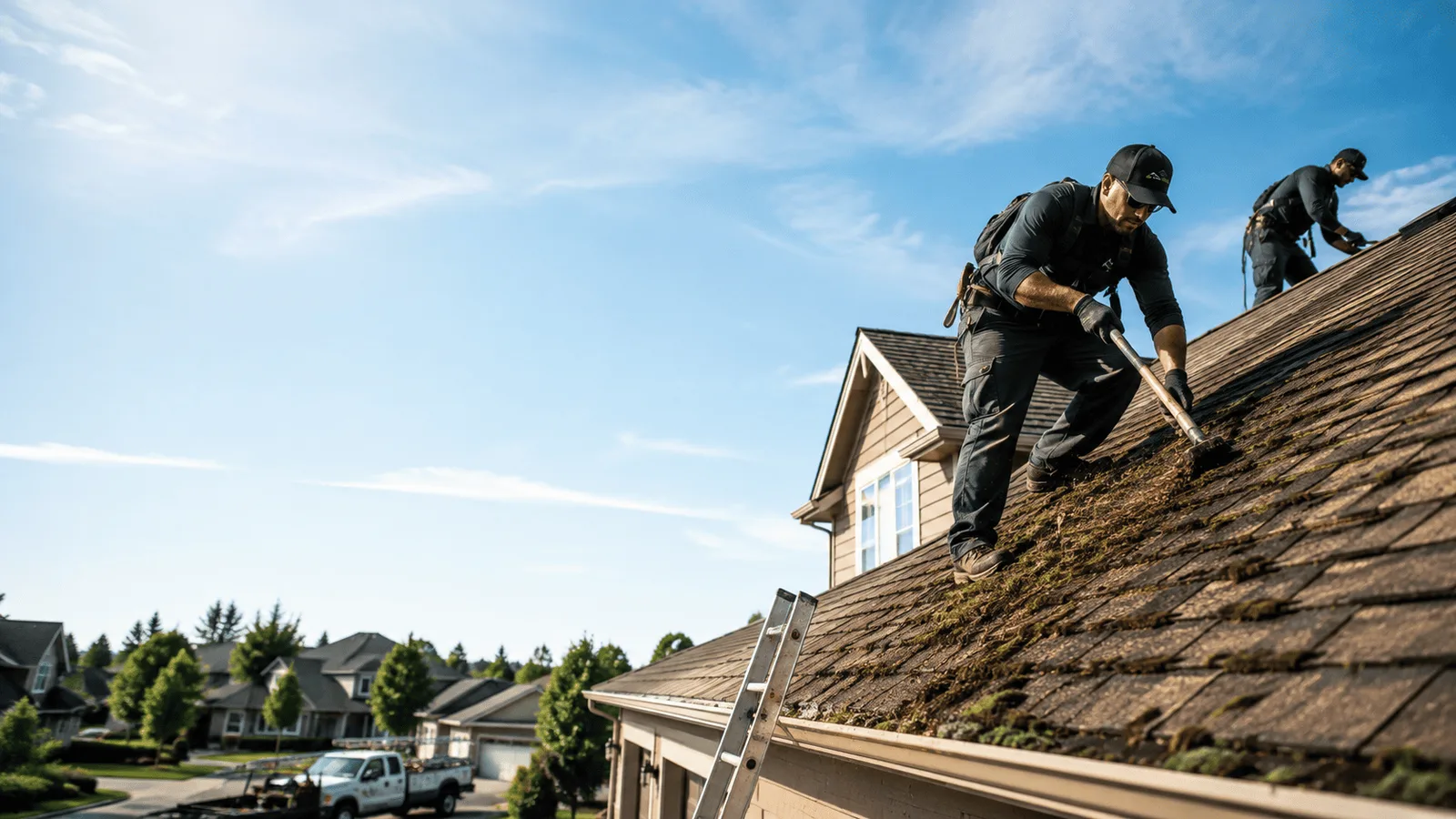 Roof Moss Removal in Madison Heights, MI near me